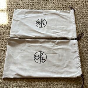 Hermes dust bags (set of 2)